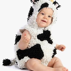 Toddler cow costume